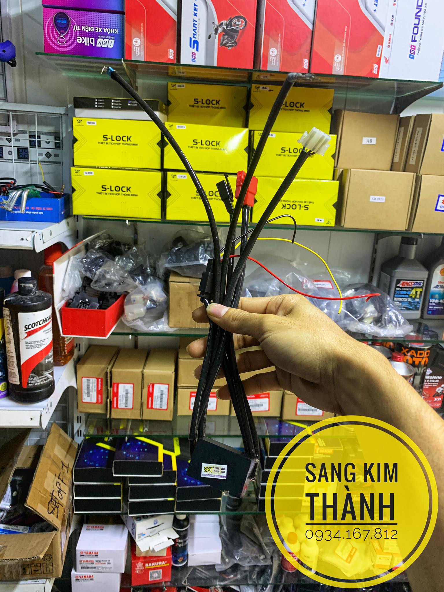 [HCM]Bộ Mạch Lắp Đèn Bi Cầu Mini Tích Hợp trên Nút Passing Sh Xe Winner X Tặng Kèm