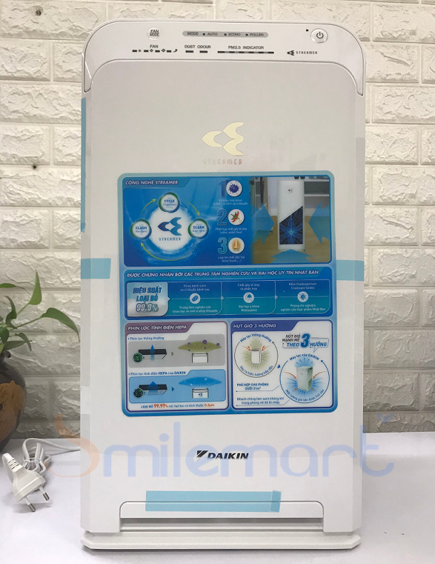 (BH chính hãng 12 tháng) Máy lọc không khí Daikin MC40UVM6-7 (31m2)
