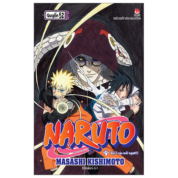 Fahasa - naruto - tập 52: đội 7 của mỗi người!!