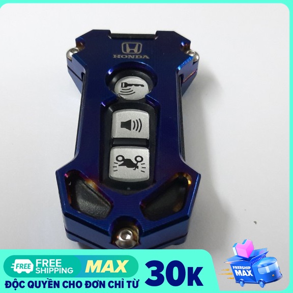 Ốp chìa khóa Smartkey CNC 3 nút, cá tính, đủ màu