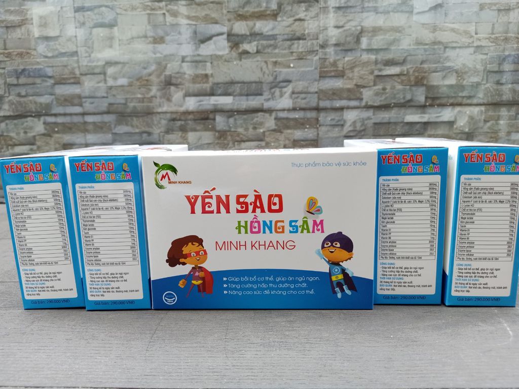 Yến Sào Hồng Sâm Minh Khang