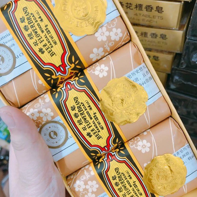 Set xà bông Trầm con ong Thái Lan