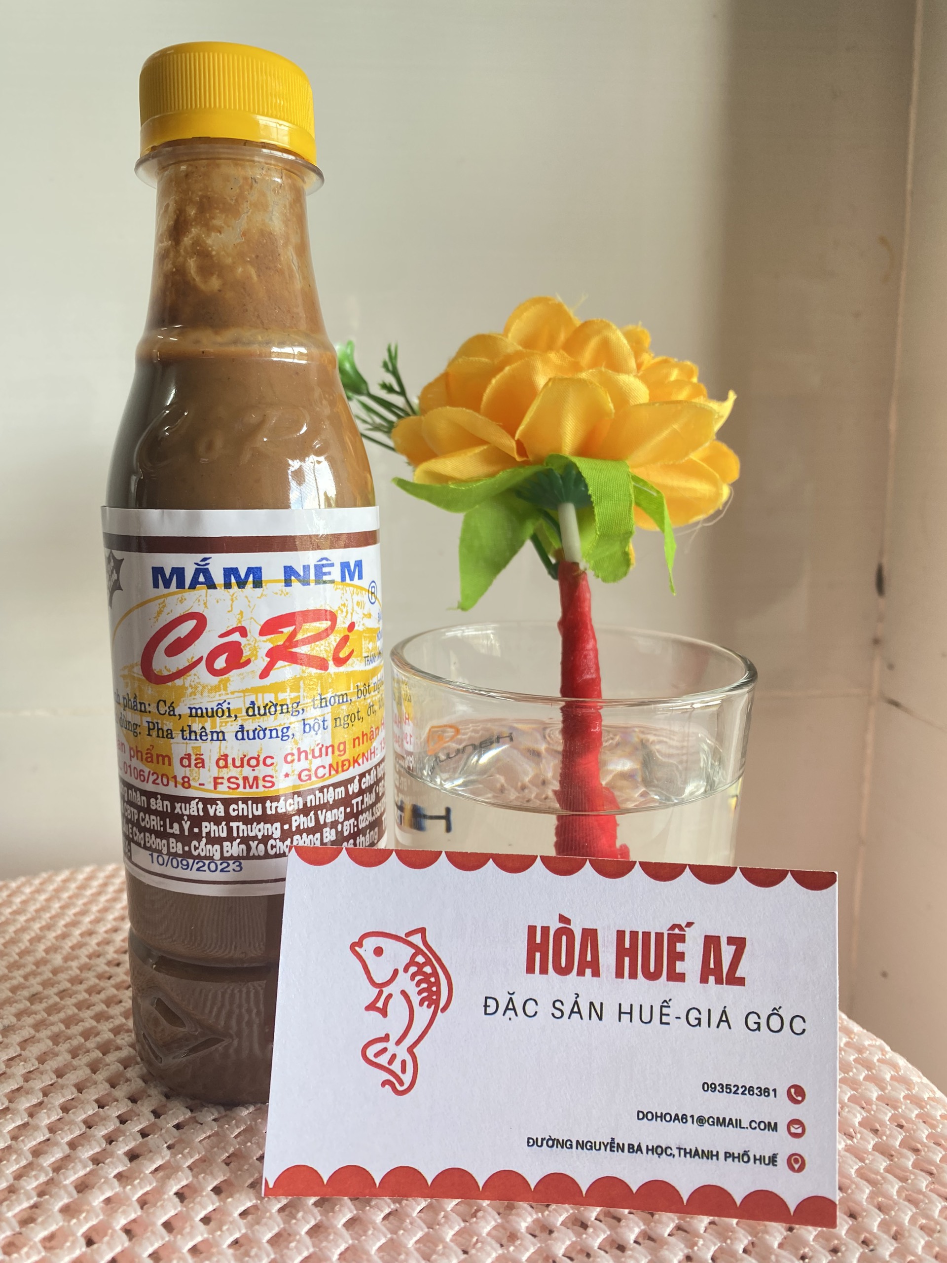 Mắm nêm Cô Ri chai 300ml - Đặc sản Huế
