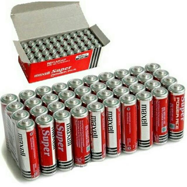 [HCM]Pin maxell AA hàng nhật (1vỉ 4viên)