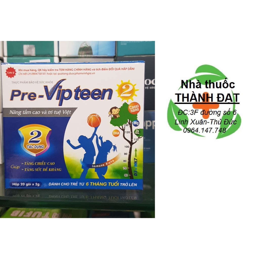 Pre - Vipteen 2 hỗ trợ tăng chiều cao mk7
