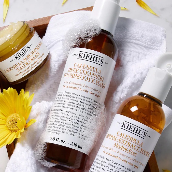 [Bill USA] Sữa Rửa Mặt Hoa Cúc Kiehl’s Calendula Deep Cleansing (30 - 230ML)