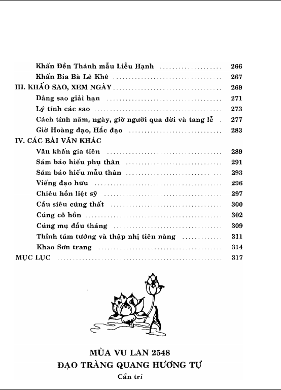 Sách Khoa Cúng Thông Dụng