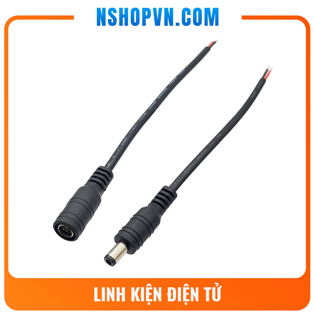 Jack nguồn DC 5.5x2.1mm