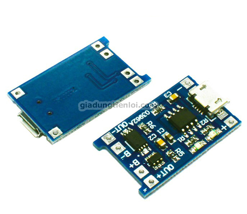 Combo 5 Mạch Sạc Pin Lithium - Li-ion - 18650 TP4056