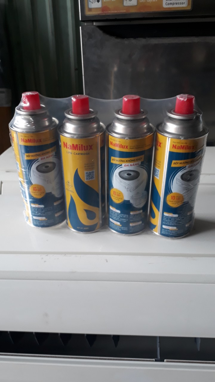 Bình gas mini 250g NaMiLux