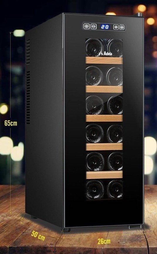 Tủ rượu vang Adela 12 chai