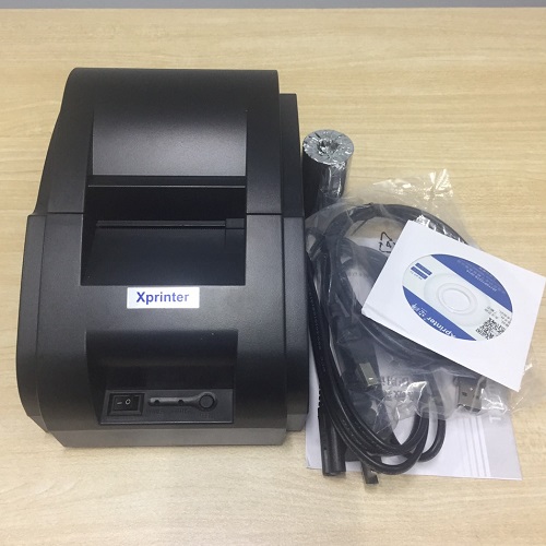 Máy in hóa đơn Xprinter XP 58IIH KHỔ GIẤY K58 (Đen)