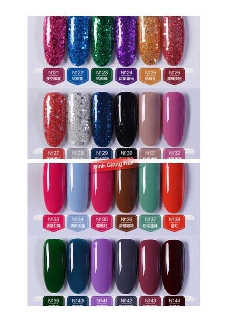 Sơn gel mini mã từ 61-120 (có 160 màu)