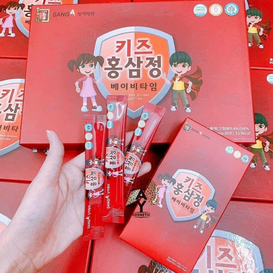 HỒNG SÂM BABY SANGA HÀN QUỐC HỘP 30 GÓI - SÂM CHO BÉ