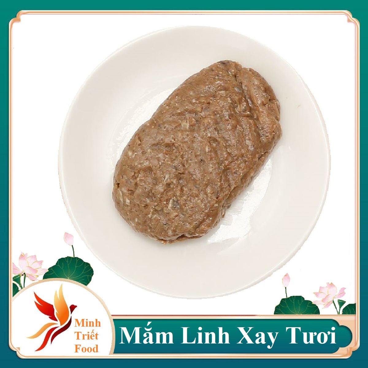 Mắm cá linh xay nhuyễn - được làm từ những con cá ngon. Minh Triết Food