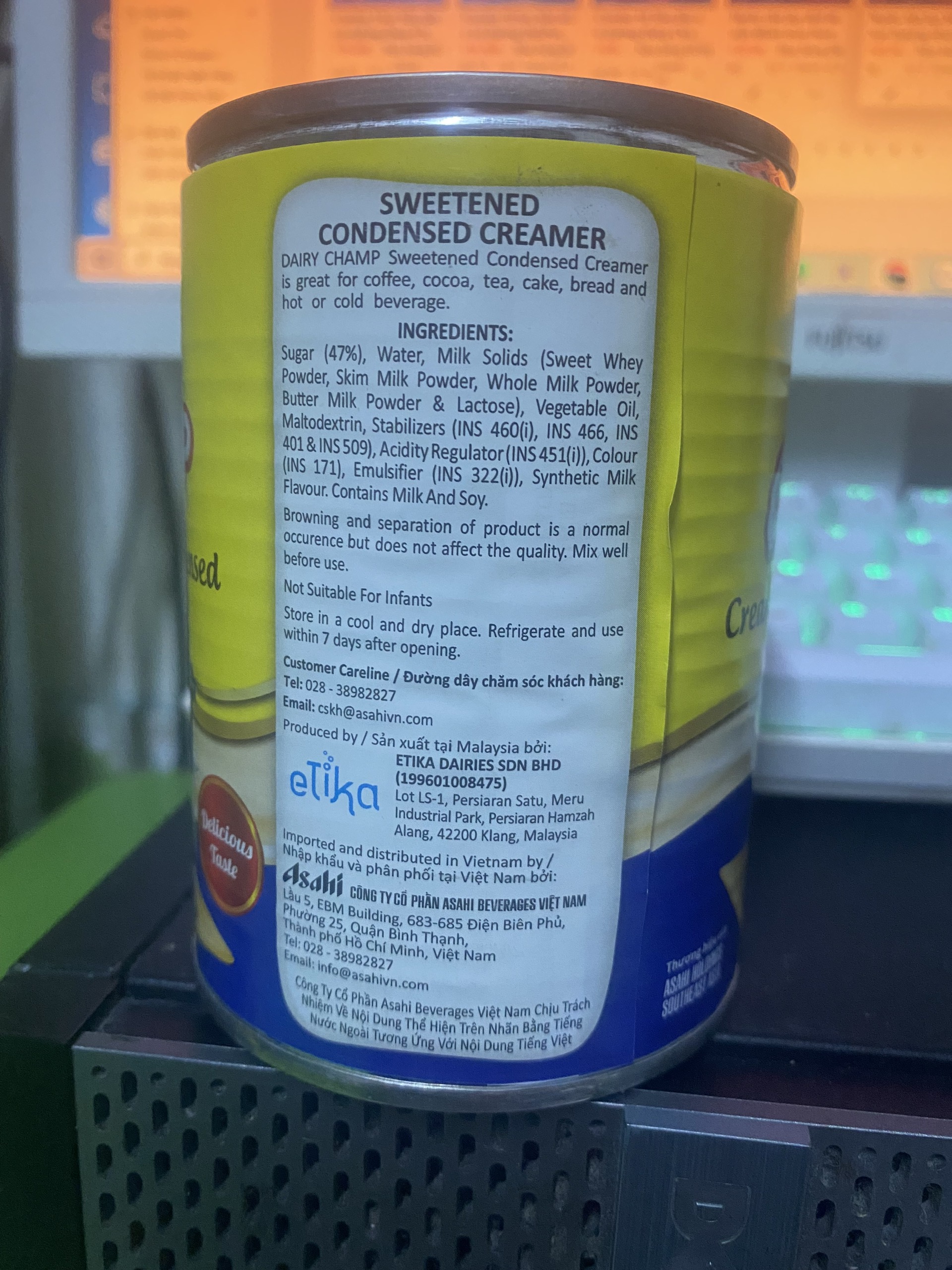 Sữa đặc có đường 500g Dairy Champ (mẫu mới)