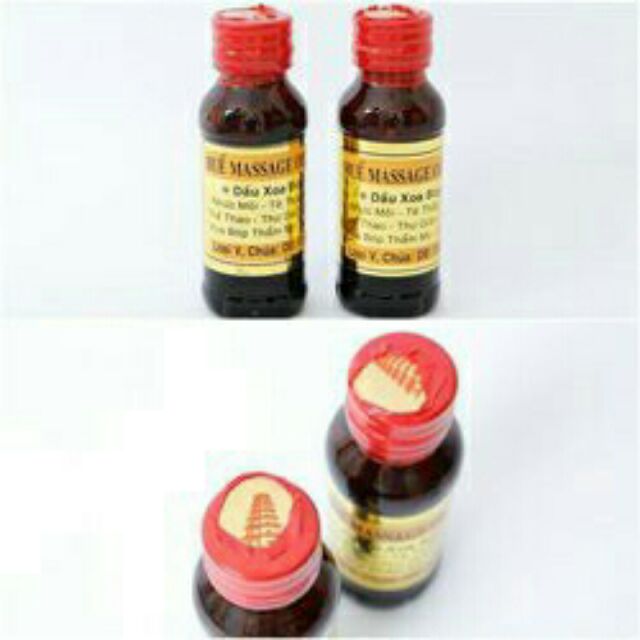 COMBO 2 CHAI DẦU MASSAGE HUẾ HIỆU BÉ THƠ chai 60ml