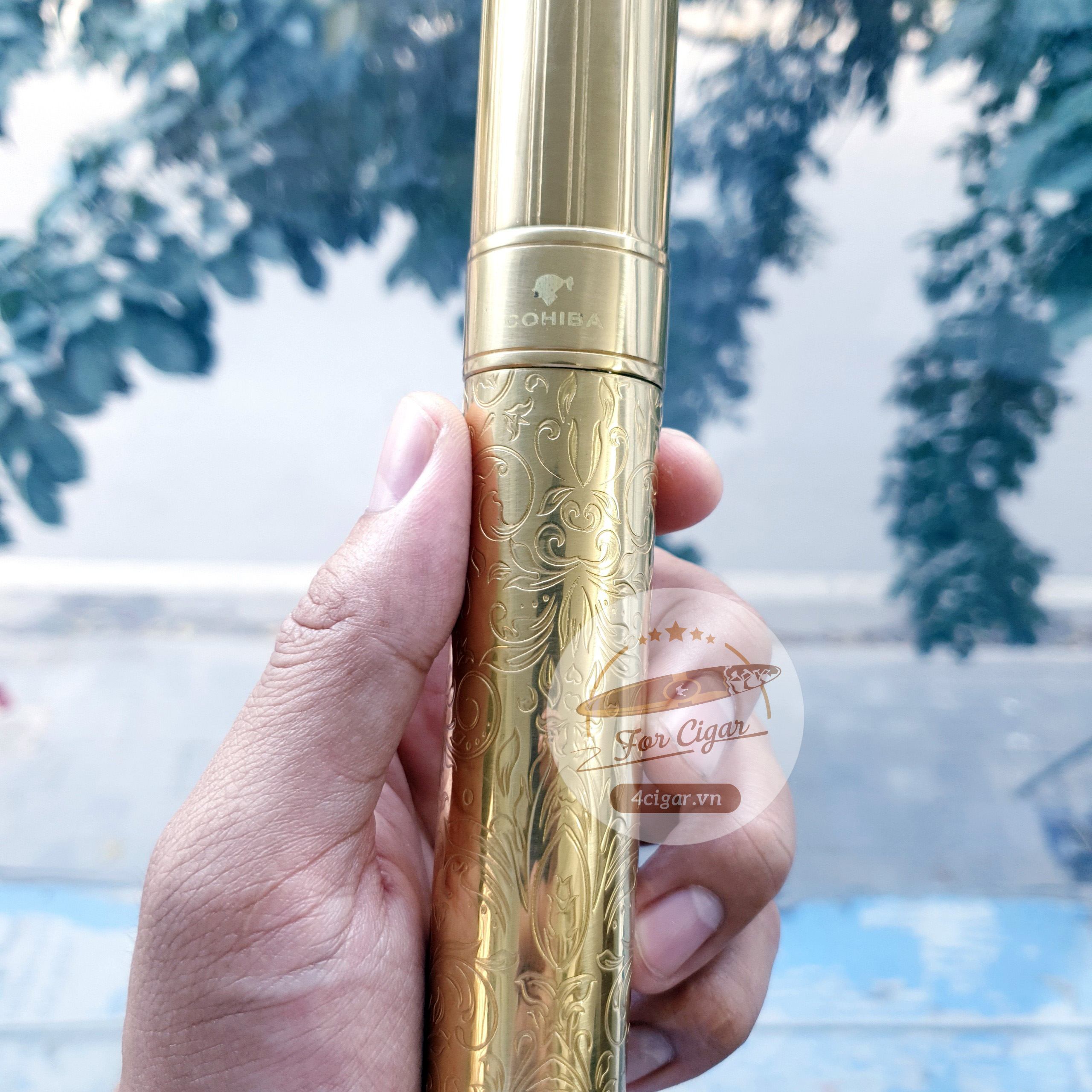 Ống đựng điếu Cigar Cohiba HB-028