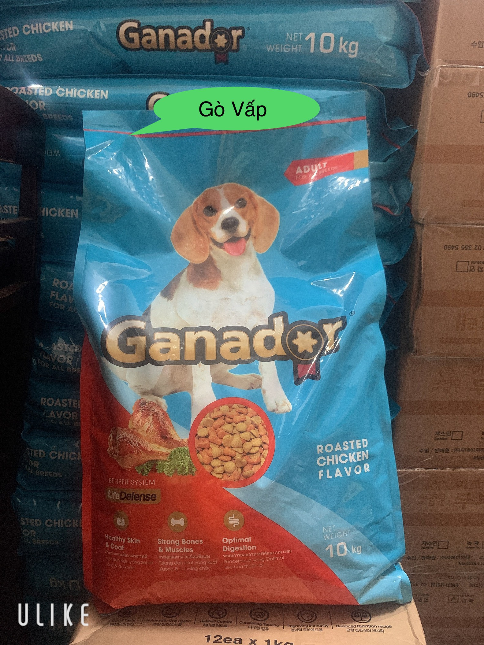 THỨC ĂN DÀNH CHO CHÓ GANADOR  bao 20kg (nhiều vị)-Petshop MewMew