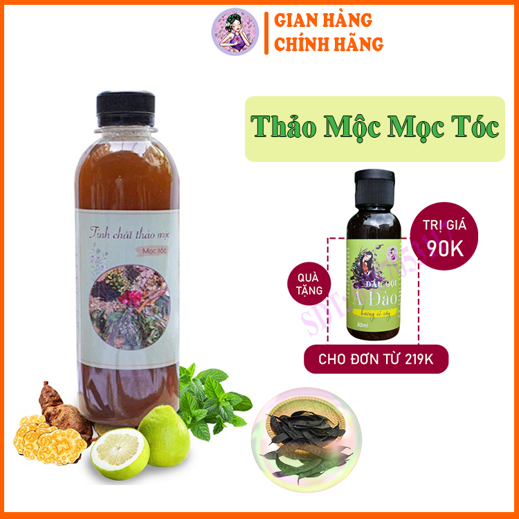 Tinh Chất Thảo Mộc Mọc Tóc, Tóc Mọc Siêu Nhanh, Siêu Dài, Siêu Dày, Mộc Nhan Natural