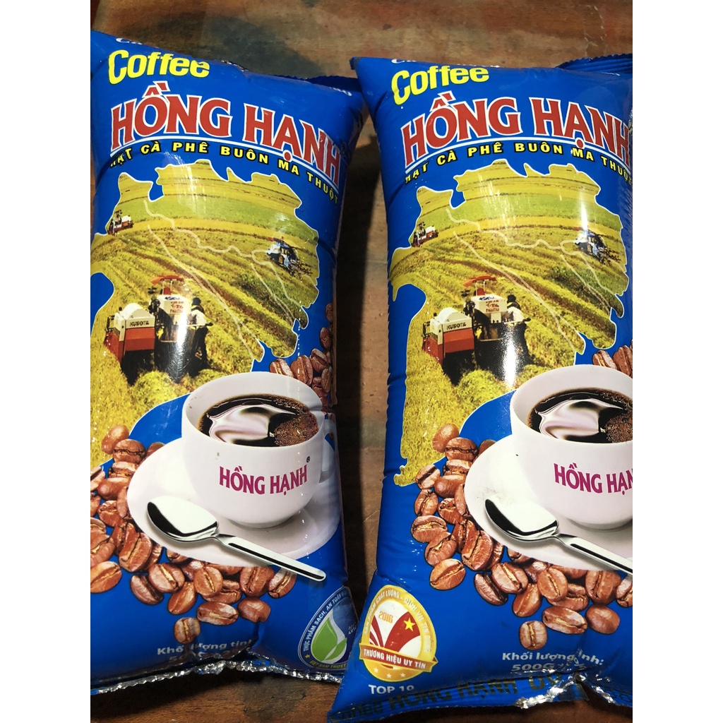 Cà phê hồng Hạnh thơm ngon gói 500gam