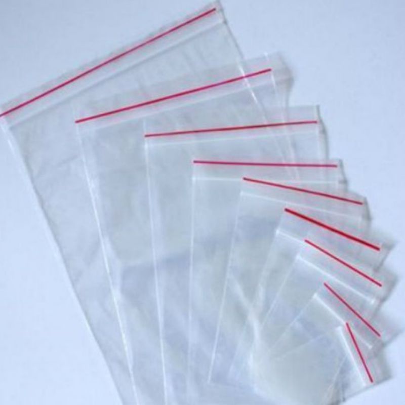 100g túi Zip Viền Đỏ
