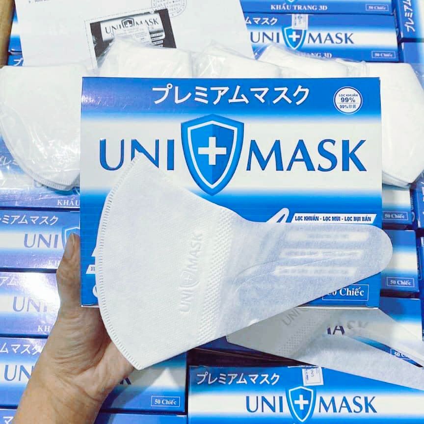 Khẩu Trang 3DTaki,Unimask,Bình Minh,Duy Quân(Hộp 50c)