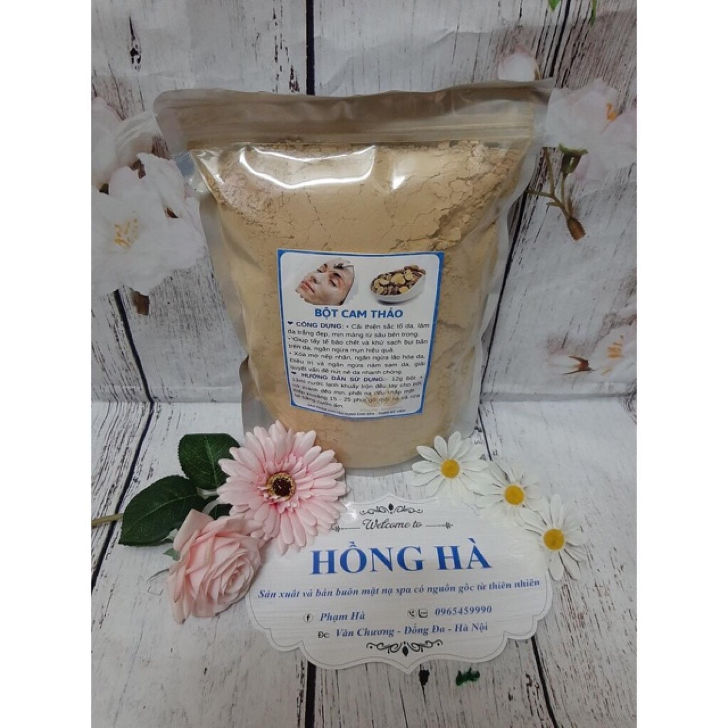 1kg bột cam thảo đắp mặt HandMade