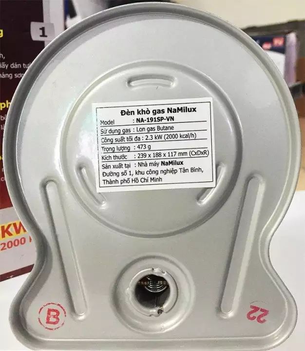 [HCM]Đèn khò gas Namilux NA-191SP