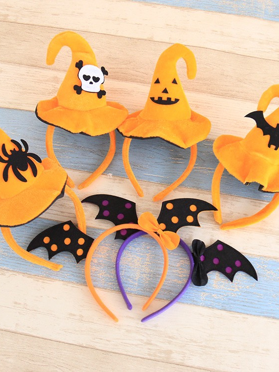 Cài tóc nữ băng đô bờm tóc HALLOWEEN