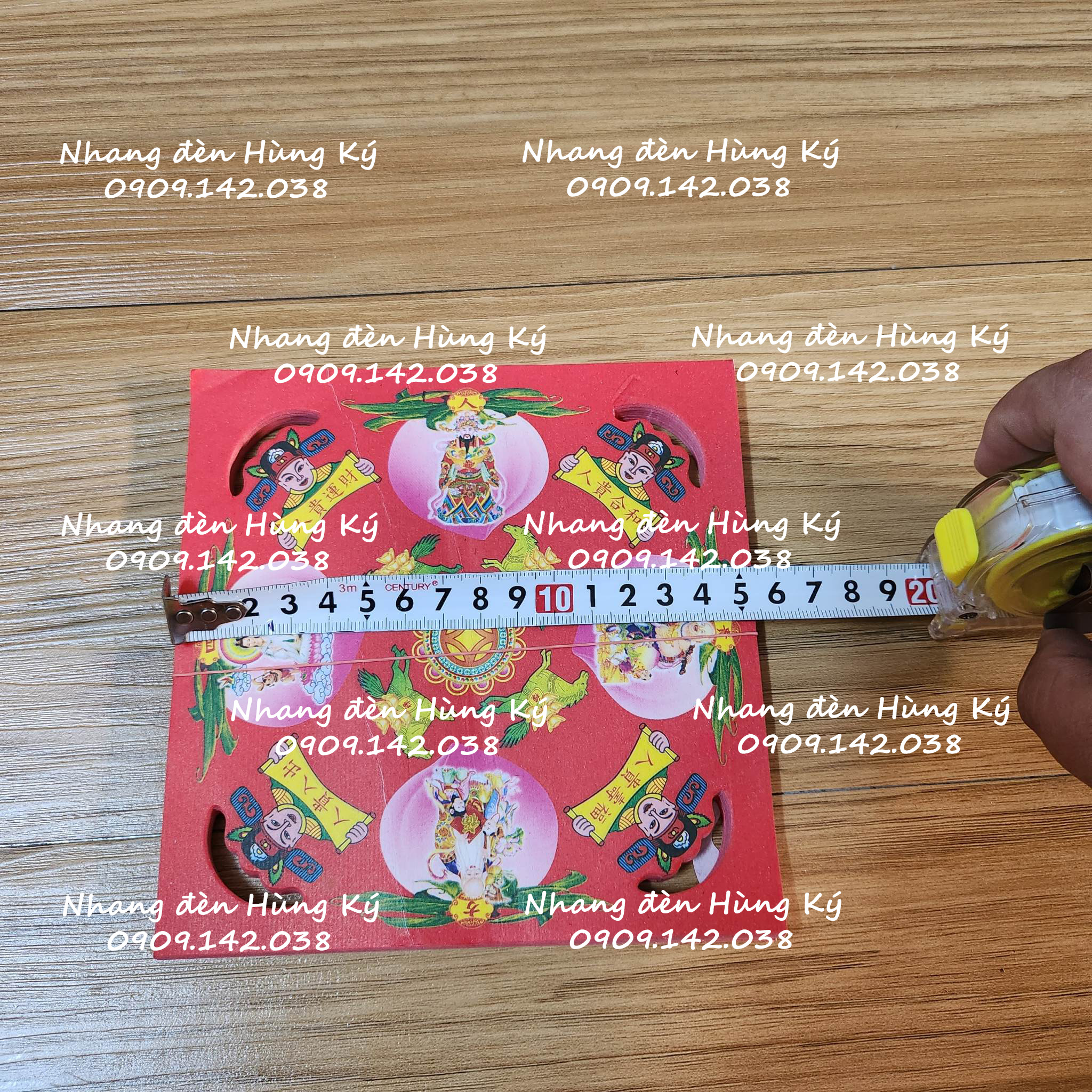 { 1 xấp} Giấy cúng quý nhơn vuông