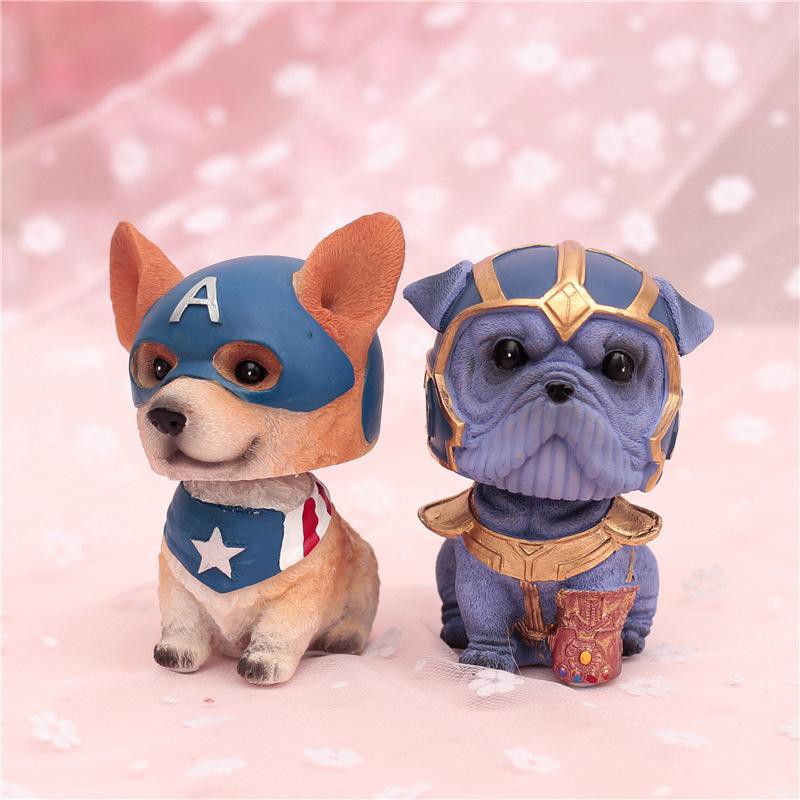 [HCM]Mô Hình Chó Siêu Anh Hùng Avenger