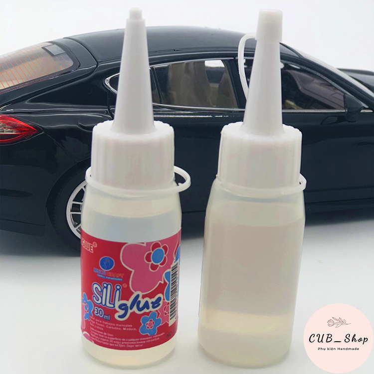 Keo dán vải, len sợi, đồ thủ công... - Keo Laiwangglue / Siliglue 30ml