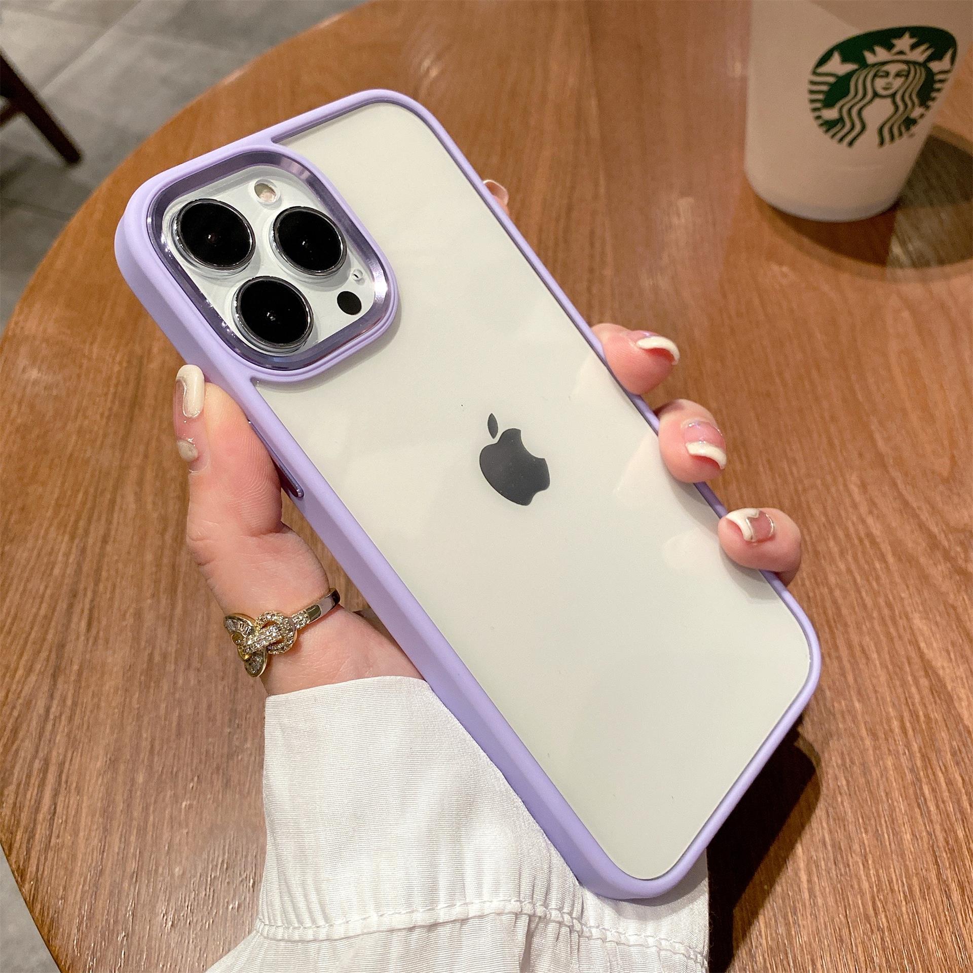 [ỐP LƯNG VIỀN MÀU] iPhone 11/11 Pro Max/ 12/12 Pro/ 12 Pro Max/ 13/ 13 Pro/ 13 Pro Max hiệu FILADA