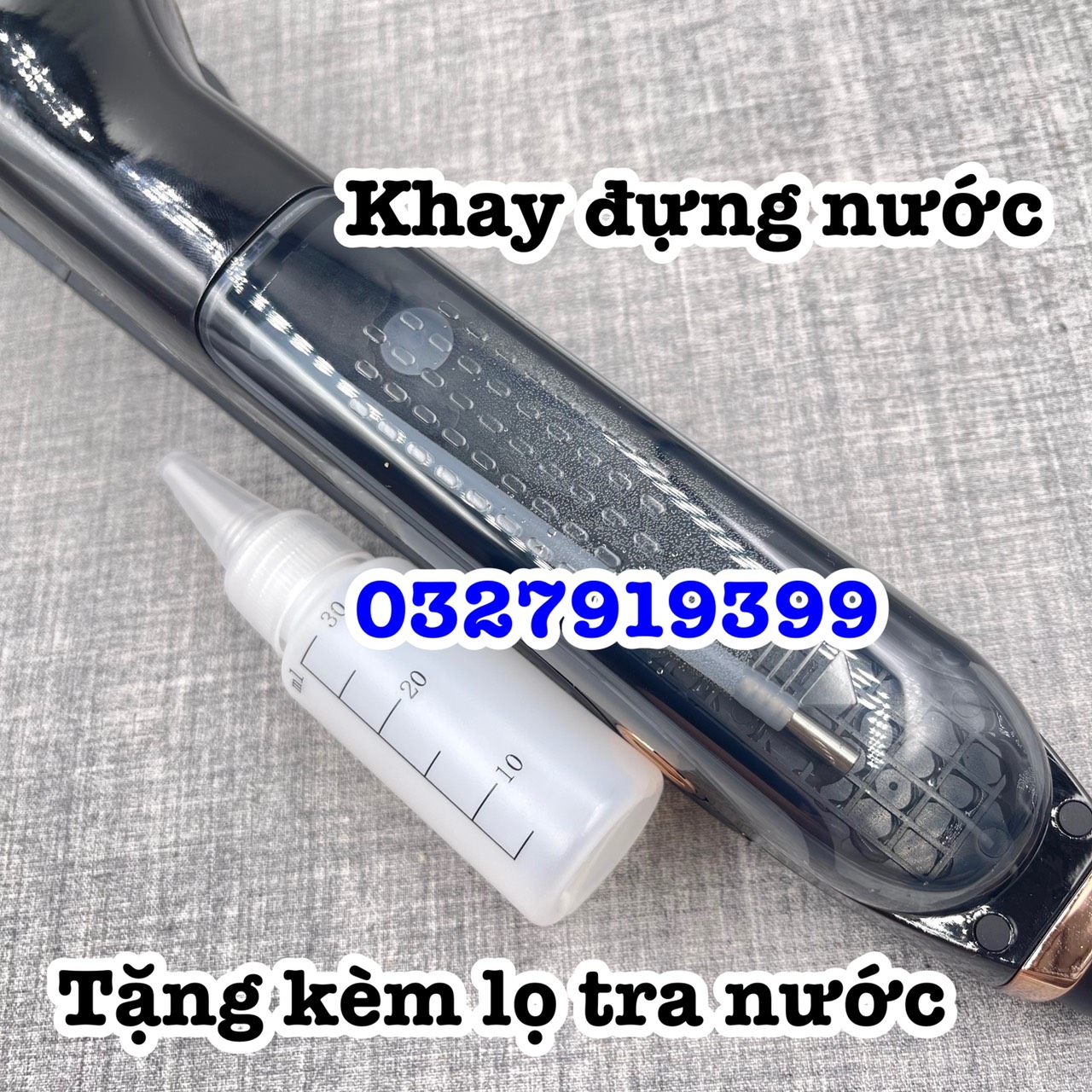 Steam Plus+ Máy Duỗi Tóc Hơi Nước Cao Cấp 250W 5 Mức Nhiệt Độ 150-230 Độ C Chất Liệu Gốm Ceramic Chống Dính An Toàn Bền Bỉ Có Lỗ Thoát Hơi Nước Và Lược Chải Mượt