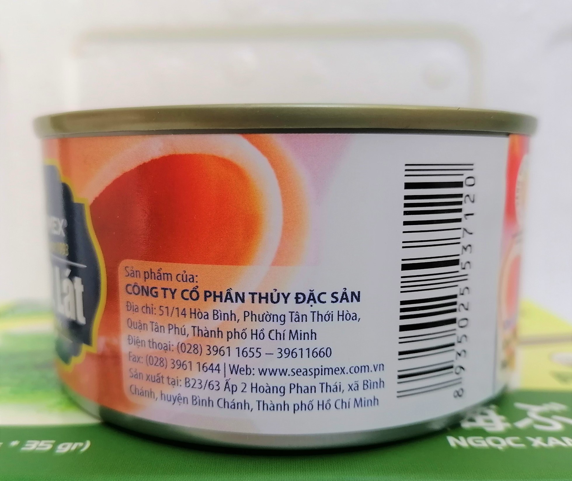 [Hộp 185g] HEO 2 LÁT [VN] SEASPIMEX Sliced Pork