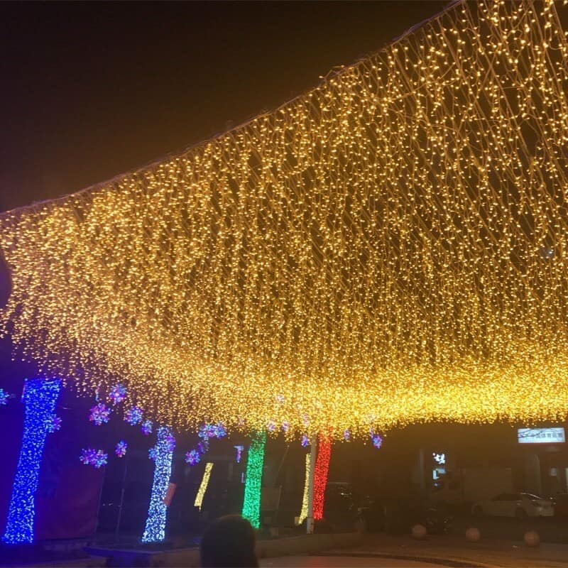 Đèn Led Mành Thả Rủ Cao Cấp nhiều Sợi Thả