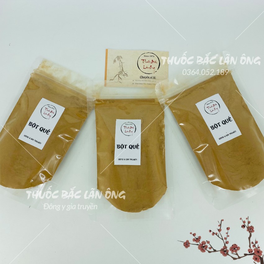 Bột quế nguyên chất 200g, gia vị nấu ăn, tạo mùi thơm hấp dẫn