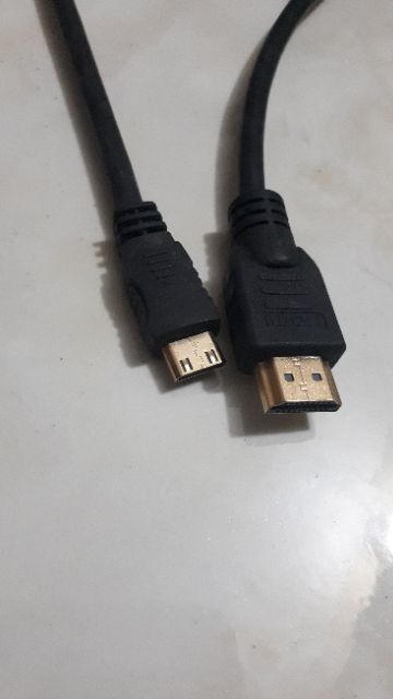 Cáp mini hdmi ra hdmi 5m 2 đầu dương