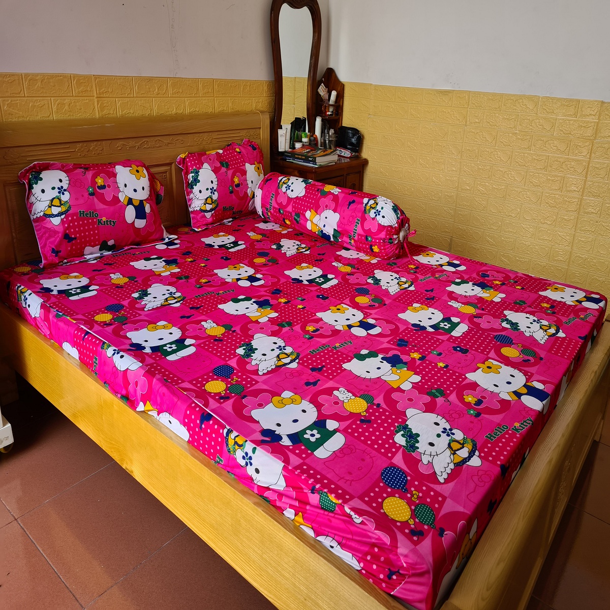 BỘ DRAP THUN LẠNH CAO CẤP 4 MÓN 1M8X2M TL20