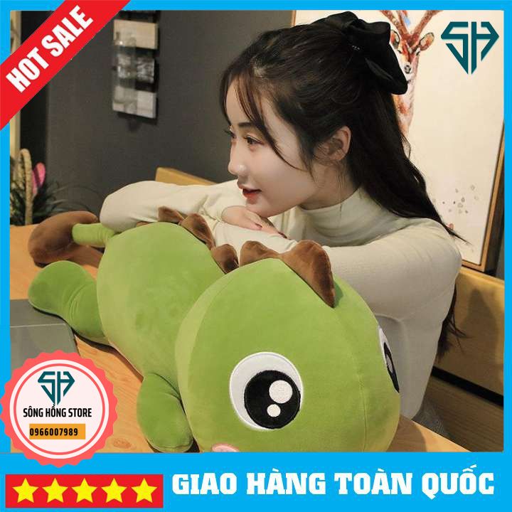 (Ảnh thật) Gấu Bông Khủng Long Đuôi Tim - Siêu Mềm Mịn - Size 40cm