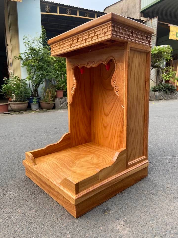 Bàn thờ thần tài ông địa gỗ Gõ Đỏ