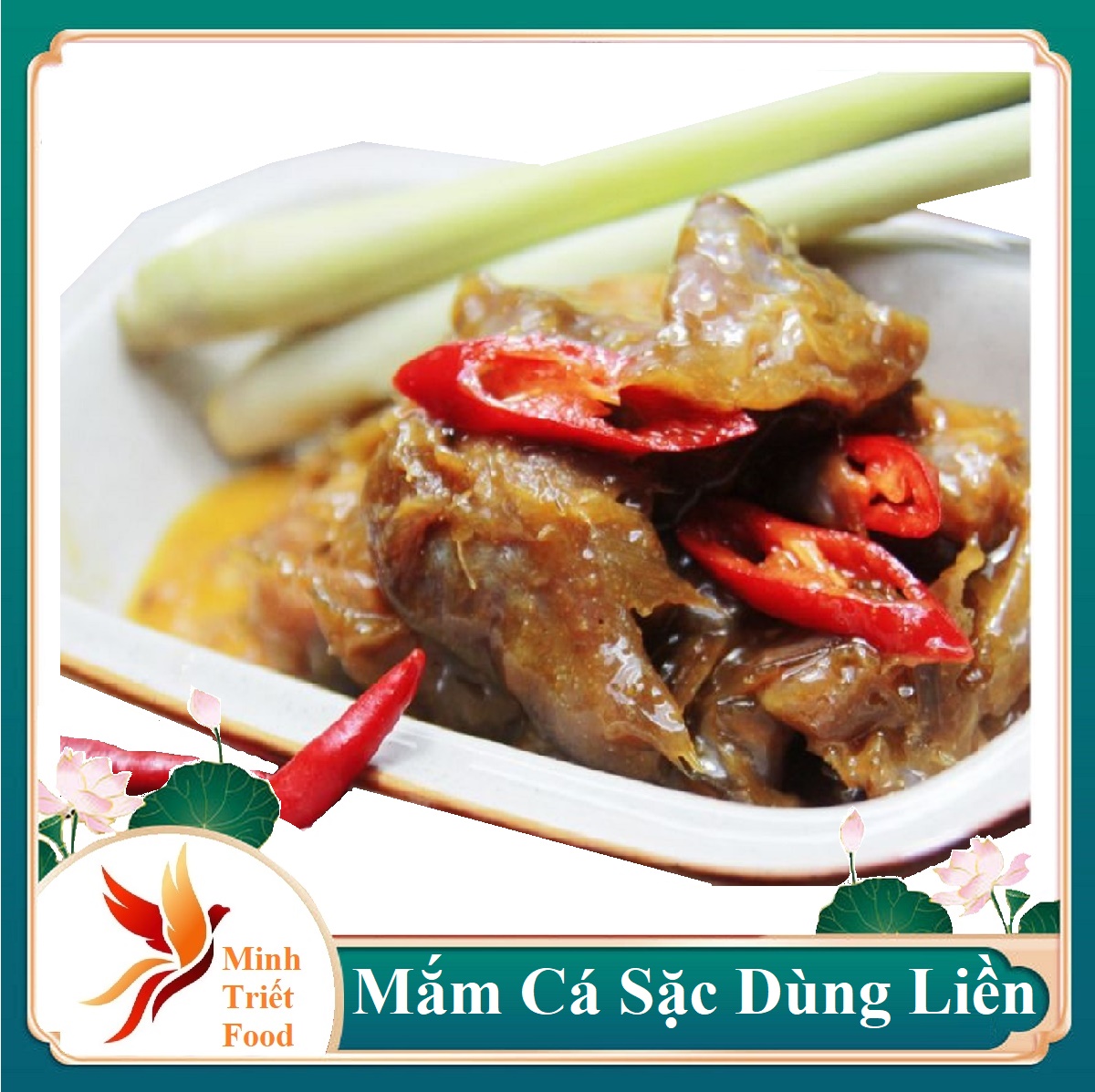 1kg MẮM CÁ SẠC ĐẶC SẢN MINH TRIẾT