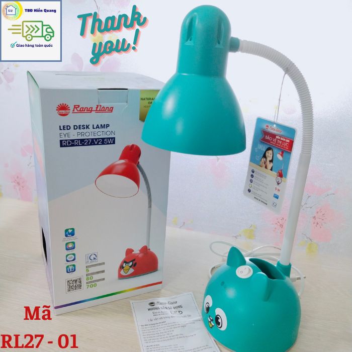 Đèn học để bàn chống cận Rạng Đông