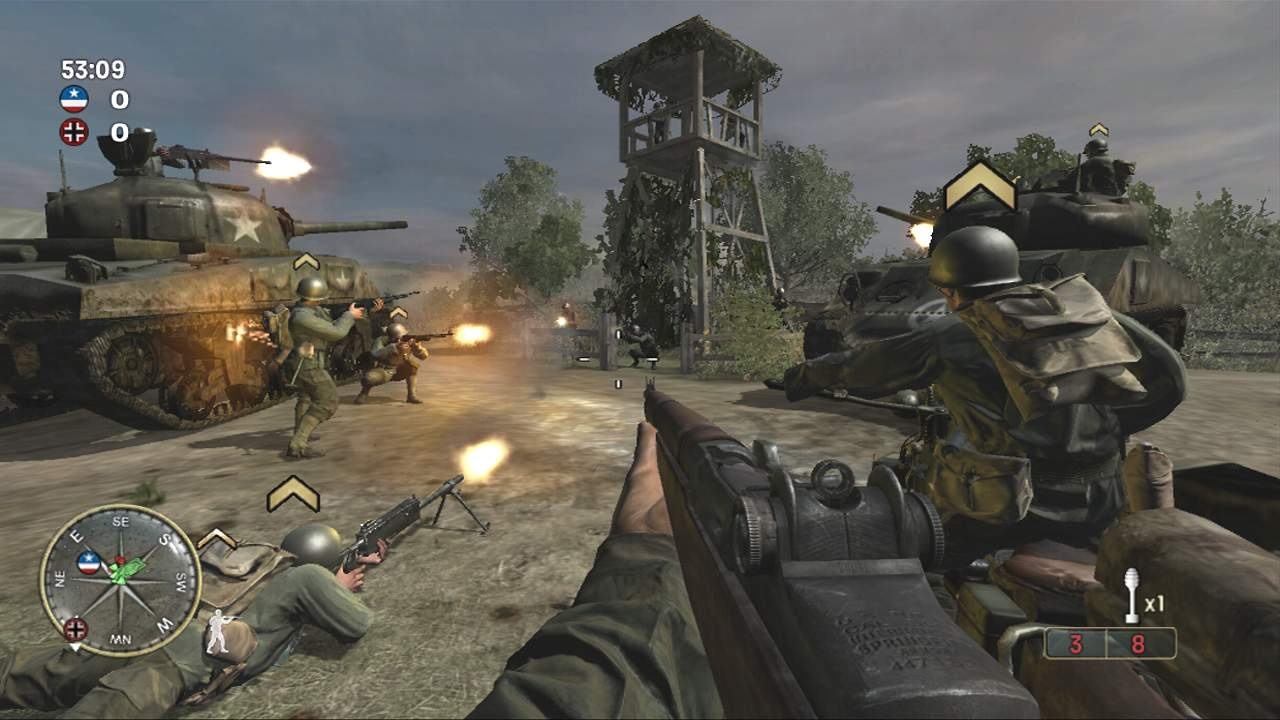 Game PS2 CALL OF DUTY 3