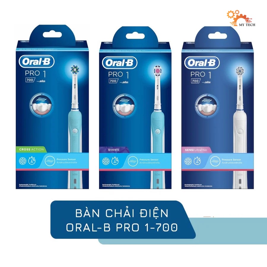 BÀN CHẢI ĐÁNH RĂNG ĐIỆN ORAL B PRO 1 700