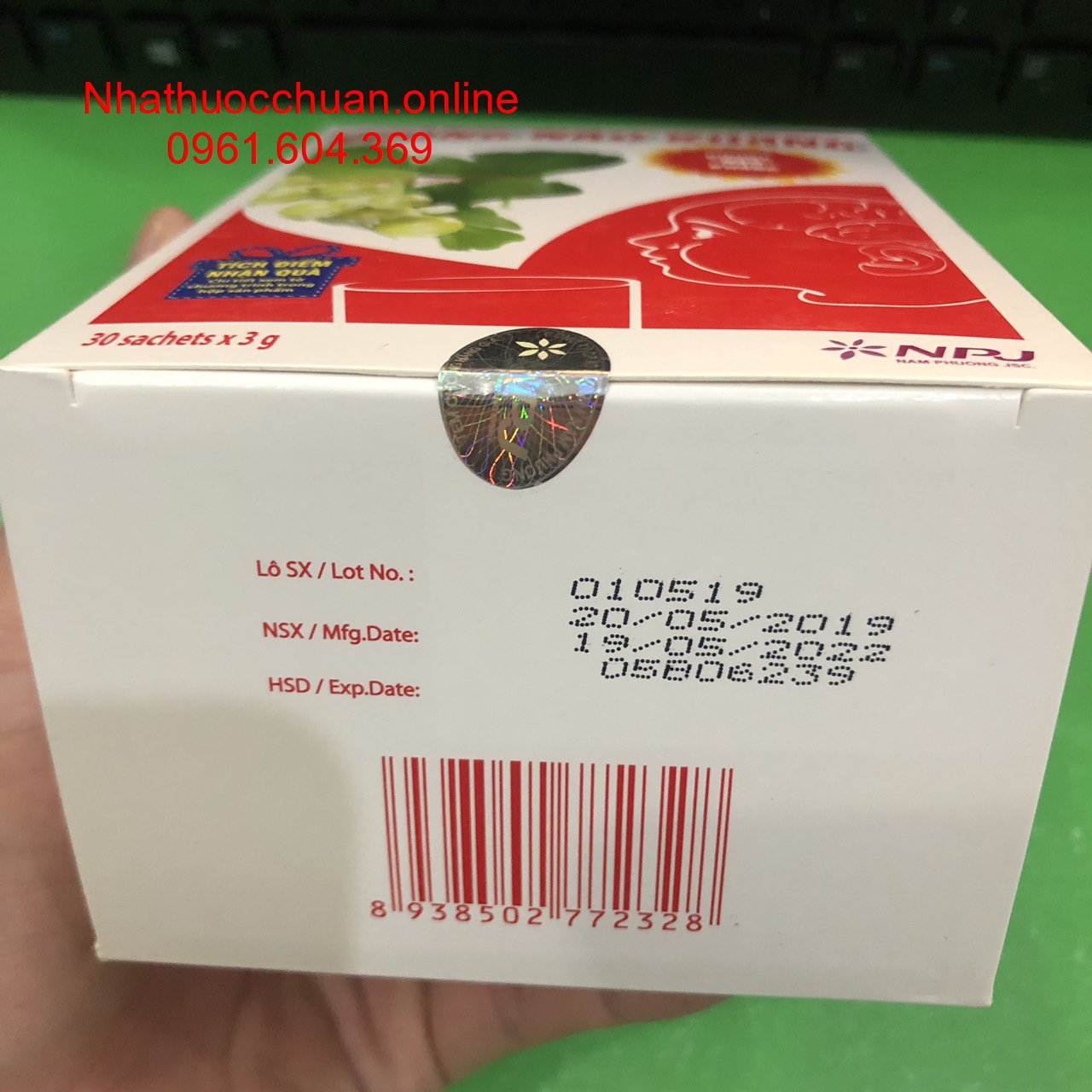 vương não khang ( 6 tặng 1)