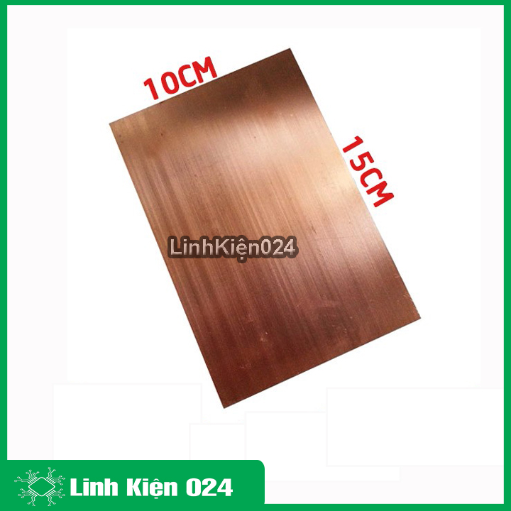 Phíp đồng thủy tinh 2 mặt 10x15cm dày 1.6mm