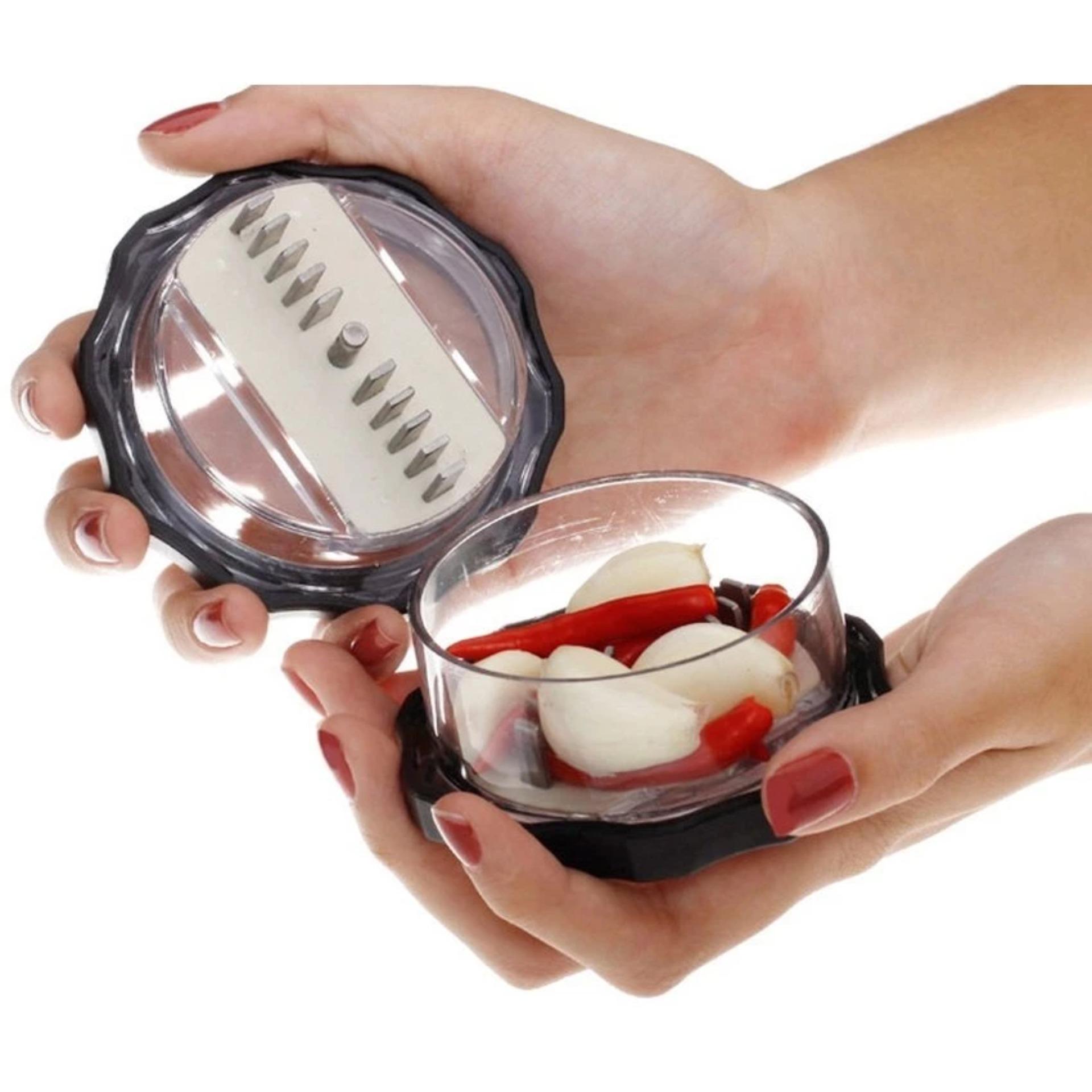 Dụng cụ xay nhỏ gia vị hành, tỏi, ớt, gừng, xả tiện dụng cho nhà bếp đa tiện dụng