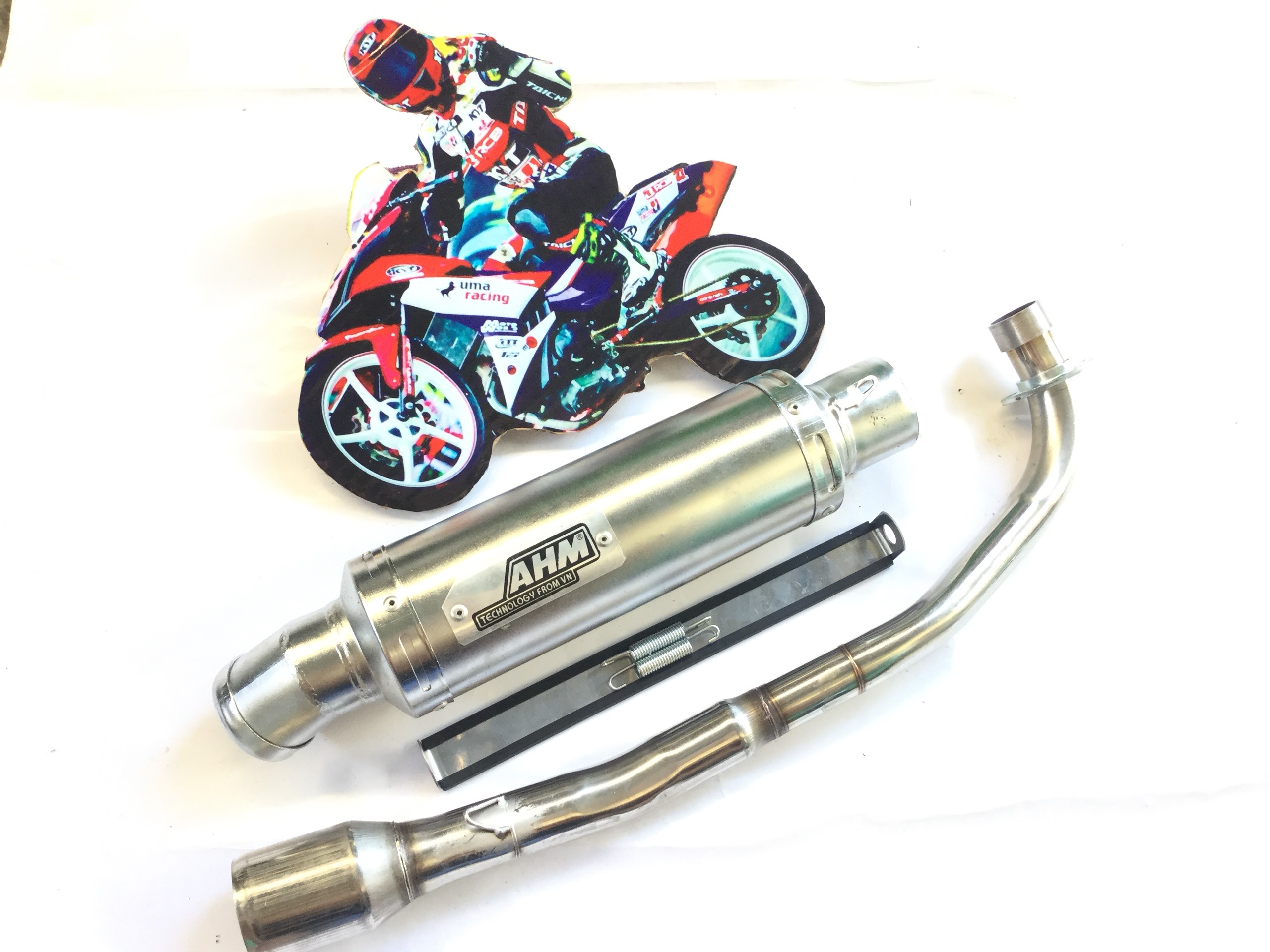 Pô độ ahm Xanh - Cổ Pô Lắp wave 50 - 100, cup, dream,...